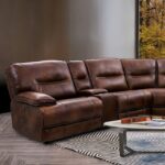 Louella Power Sectional CM9905-SECT Transitional Comfort by Furniture of America