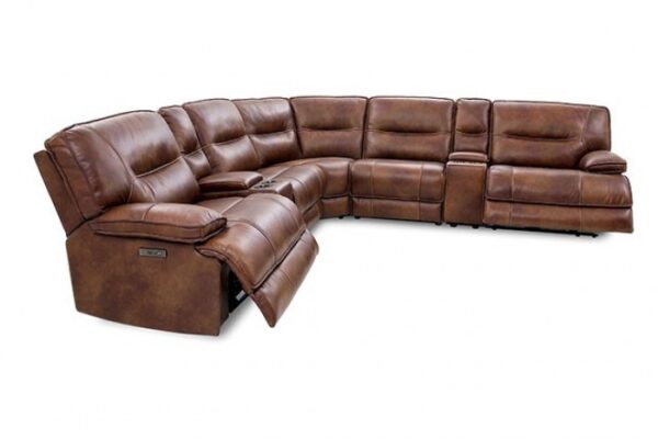 Louella Power Sectional CM9905-SECT Transitional Comfort by Furniture of America - Image 2