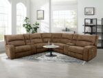 Apostolos Power Sectional CM9915BR-SECT-PM Style Meets Ultimate Comfort by Furniture of America - Image 3