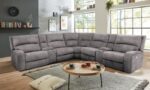 Apostolos Power Sectional CM9915LG-SECT-PM Comfort & Elegance in Light Gray by Furniture of America - Image 3