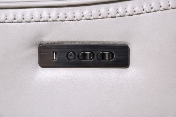 Edmondus Power Sectional CM9923FG-SECT-PM Smart Comfort in Light Taupe by Furniture of America - Image 2