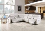 Edmondus Power Sectional CM9923FG-SECT-PM Smart Comfort in Light Taupe by Furniture of America - Image 7