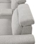 Hieronimus Power Sectional  FM6014LG-SECT-PM Contemporary Comfort in Light Gray by Furniture of America - Image 5