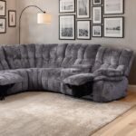 Hieronymus Power Sectional  FM64001DG-SECT-PM Transitional Comfort by Furniture of America