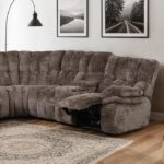 Hieronymus Power Sectional FM64001DB-SECT-PM Transitional by Furniture of America