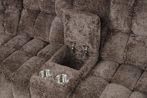 Hieronymus Power Sectional FM64001DB-SECT-PM Transitional by Furniture of America - Image 4