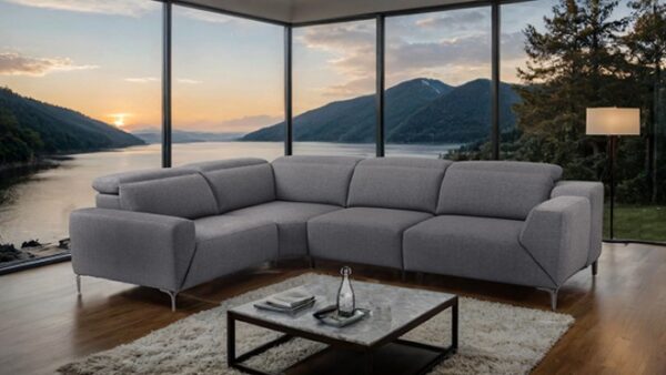 Melancton Power Sectional CM9933DG-SECT-PM Modern Comfort by Furniture of America - Image 2