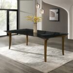 Danzel Dining Table with Glass Top DN06150 By ACME