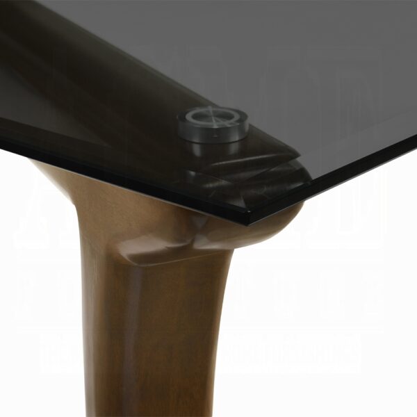 Danzel Dining Table with Glass Top DN06150 By ACME - Image 3
