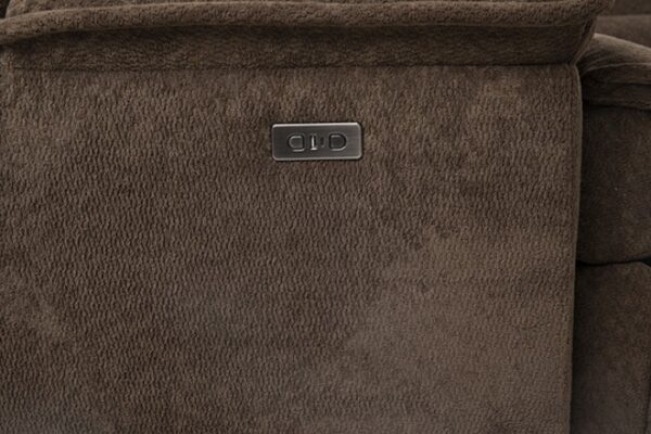 Damasus Power Sectional  CM9932DB-SECT-PM Contemporary by Furniture of America - Image 2