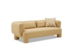 Phedra Contemporary Yellow Sofa FM63011YL-SF  by Furniture of America - Image 2
