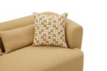 Phedra Contemporary Yellow Sofa FM63011YL-SF  by Furniture of America - Image 4