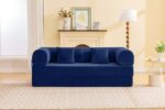 Blue Compressed Sofa SL6907BL by Furniture of America - Image 5