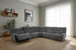 Clemens Dark Gray Power Sectional CM9936DG-SECT-PM Modern Comfort by Furniture of America - Image 4