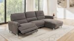 Brande Brown Chenille Power Sectional with Right Chaise  CM9938BR-SECT-PM-R by Furniture of America - Image 5