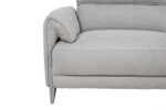 Brande Light Gray Chenille Power Sectional with Right Chaise CM9938LG-SECT-PM-R Modern Style by Furniture of America - Image 2