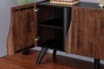 Sobral 62" Mid-Century Modern Server FM30012WN-SV-62 Rich Walnut by Furniture of America - Image 3