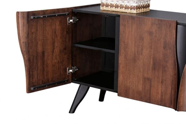 Sobral 78" Mid-Century Modern Server FM30012WN-SV-78 Rich Walnut by Furniture of America - Image 3