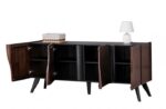 Sobral 78" Mid-Century Modern Server FM30012WN-SV-78 Rich Walnut by Furniture of America - Image 4