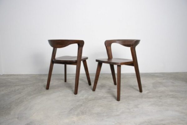 Romont Side Chair FM30003WN-SC-2PK Mid-Century Modern Comfort & Craftsmanship by Furniture of America - Image 2