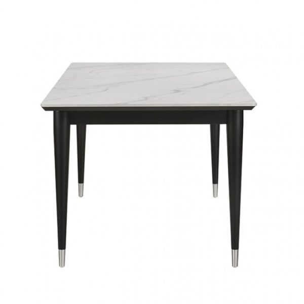 Maidstone Dining Table FM32001BK-T Contemporary Contrast with Lasting Elegance by Furniture of America - Image 2