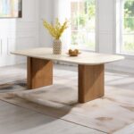 Lidi Dining Table in Brown Natural Finish DN04755 By ACME