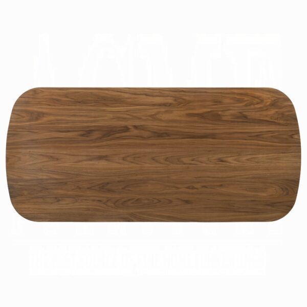 Delina Dining Table in Walnut Finish DN04585 By ACME - Image 2