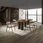 Delina Dining Table in Walnut Finish DN04585 By ACME - Image 4
