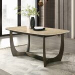 Davita Dining Table with Ceramic Top DN04495 By ACME
