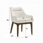 Kasha Side Chair in Vintage Oak Finish DN04666 By ACME - Image 3