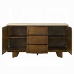 Kasha Server with Natural Marble Top DN04668 By ACME - Image 2