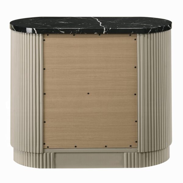 Travonte Nightstand in Beige Finish BD04883 By ACME - Image 4