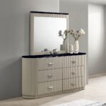 Travonte 6-Drawer Dresser with Marble Top BD04885 By ACME - Image 3