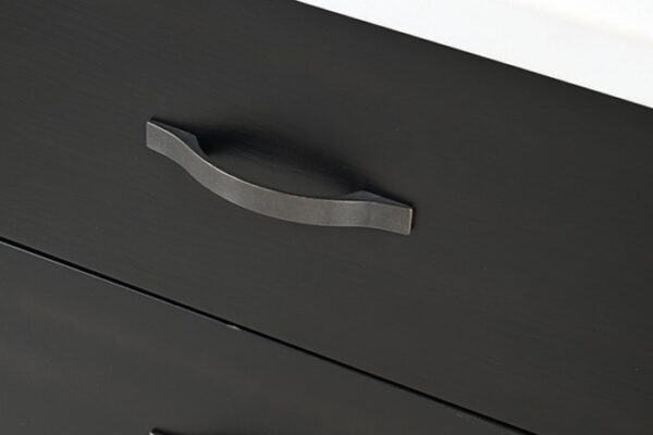 Shildon Dining Storage Server with Black & White Marble by Furniture of America - Image 5