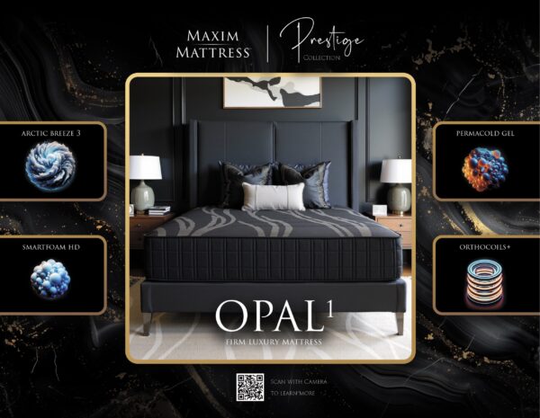 Opal Luxury Firm Feel Hybrid Mattress By Maxim Mattress - Image 2