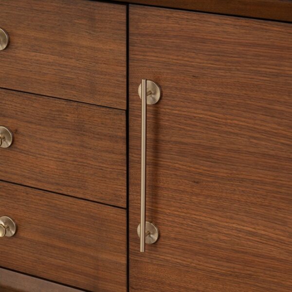 Hepburne Walnut Server FM34000WN-SV Mid-Century Storage By Furniture Of America - Image 2