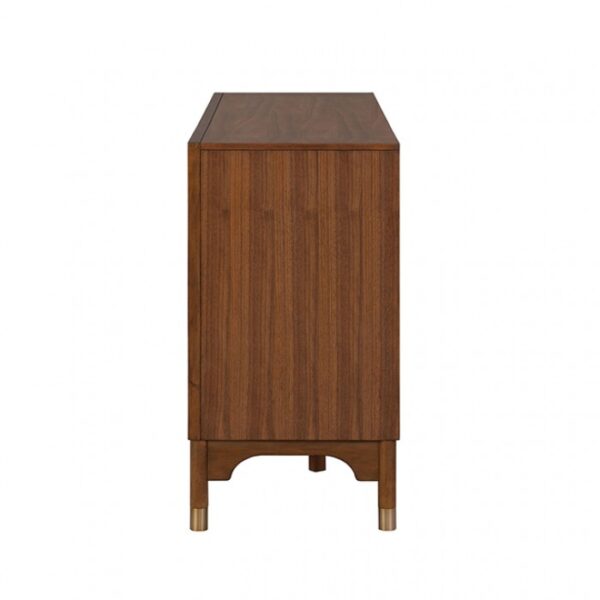 Hepburne Walnut Server FM34000WN-SV Mid-Century Storage By Furniture Of America - Image 4
