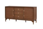 Hepburne Walnut Server FM34000WN-SV Mid-Century Storage By Furniture Of America - Image 6