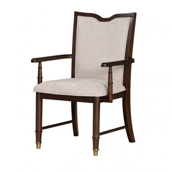 Westerham Side Chair Set FM34001CH-SC-2PK Transitional Dark Cherry By Furniture of America - Image 2