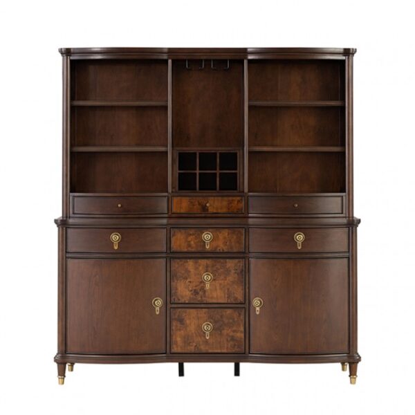 Westerham Hutch & Buffet FM34001CH-HB-SET Transitional Dark Cherry By Furniture of America - Image 8