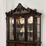 Manzanita Hutch & Buffet FM3261CH-HB-SET Traditional Dark Cherry Wood By Furniture of America