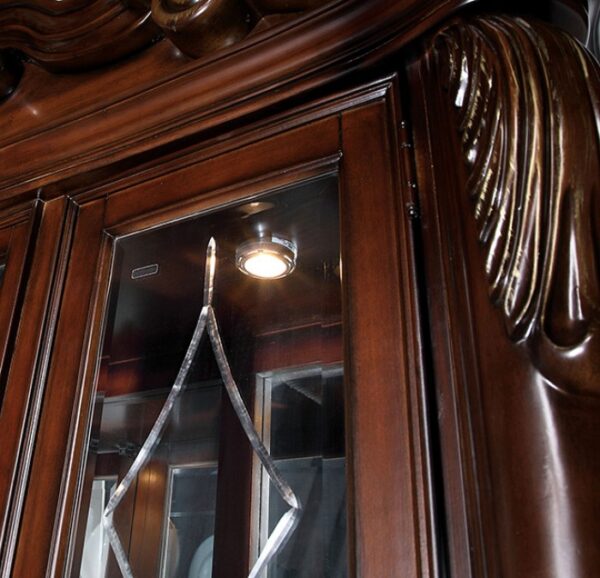 Manzanita Hutch & Buffet FM3261CH-HB-SET Traditional Dark Cherry Wood By Furniture of America - Image 2