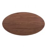 Narvik Dining Table FM3212WN-T-TABLE Mid-Century Modern Walnut Dining Table By Furniture of America - Image 2