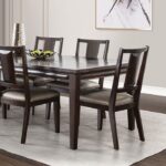 Hinwitz Dining Table  FM3399ES-T Transitional Espresso Dining Table By Furniture of America