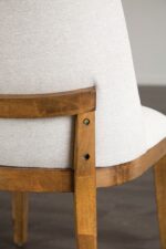 Mandal Side Chair FM3421WH-SC-2PK Transitional Chestnut & White Dining Chairs By Furniture of America - Image 3