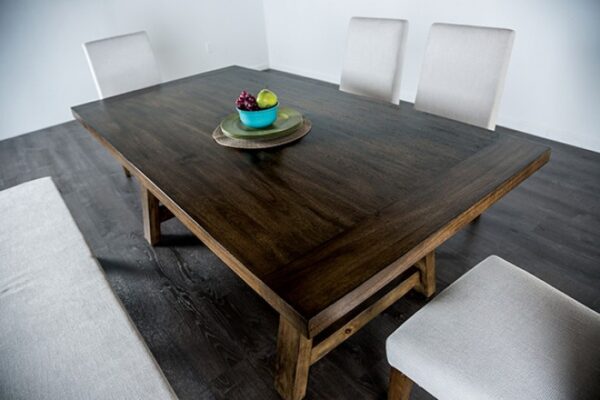 Losone Rustic Brown Dining Table By Furniture of America - Image 3