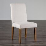 Losone Side Chair Rustic Brown & White Dining Chairs By Furniture of America