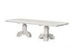 Stella Mia Traditional Ivory Extendable Dining Table By Furniture of America - Image 5