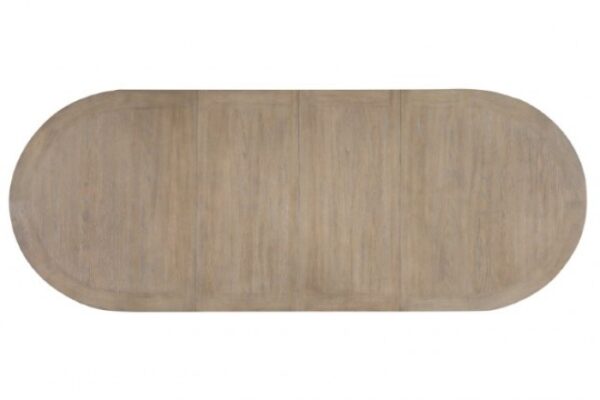 Clements Dining Table FM3411AK-OT-TABLE Modern Farmhouse Oak Extendable by Furniture of America - Image 5