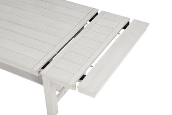 Ferrone 7-Piece Dining Table Set FM3429WH-T-7PC Rustic White Oak by Furniture of America - Image 8